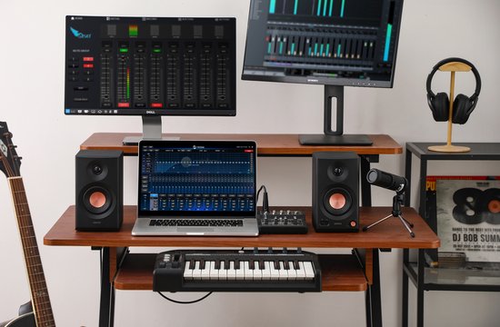 Edifier MR3 - Studio monitor speakers met Bluetooth / Zwart