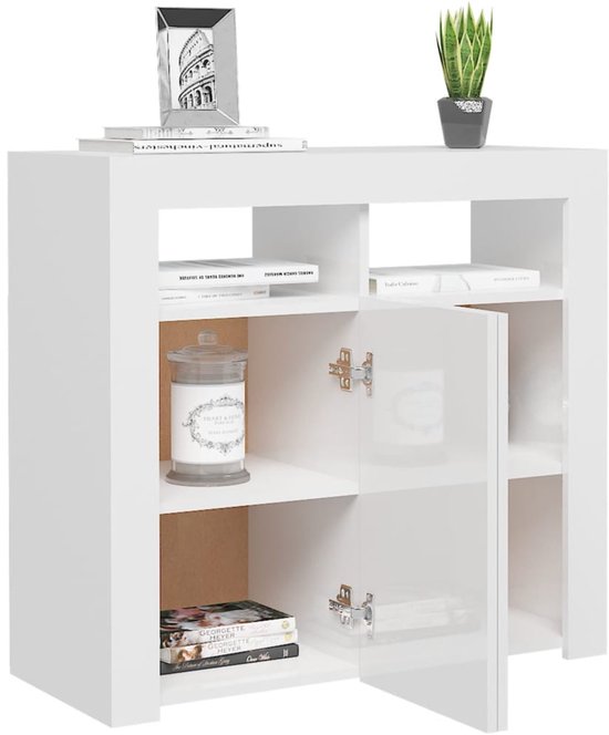 Eigentijds dressoir met led-verlichting