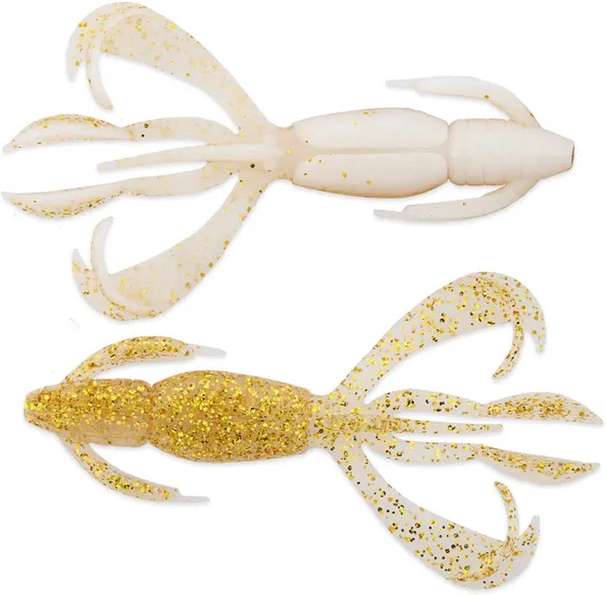 Keitech Crazy Flapper | 2.8 Inch Wit 7cm