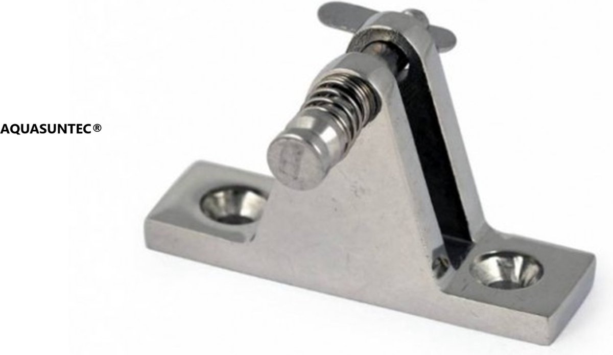 Aquasuntec Montagebeugel (80 graden) met Quickrelease pen (per 2 stuks)