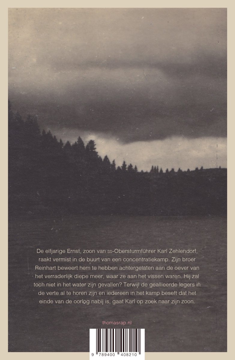 Aan het einde van de oorlog - back cover