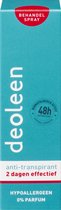 Bol.com Deoleen Behandelspray Anti-transpirant - Voorkomt overmatige transpiratie - 48 uur effectief - 0% parfum - Dermatologisc... aanbieding