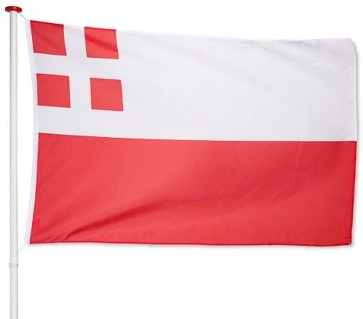 Vlag Provincie Utrecht | Utrechtse vlag Utrecht geschikt voor vlaggenmast 6 meter | afm. 150x225 cm, polyester | VlaggenEnMasten.nl
