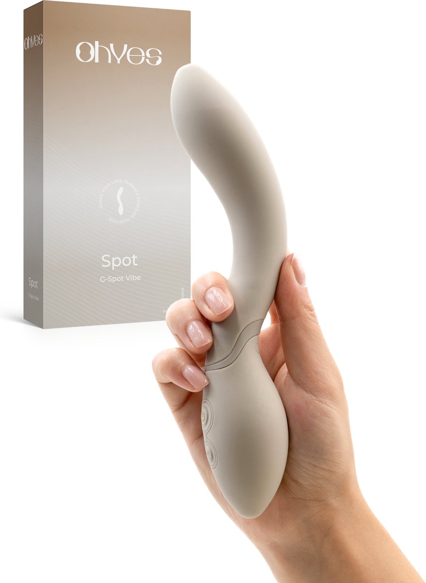 OHYES G Spot Vibrators voor Vrouwen – 10 Vibratiestanden - Clitoris Stimulator - Oplaadbare Vibrator – Stil & Waterdichte Sex Toys