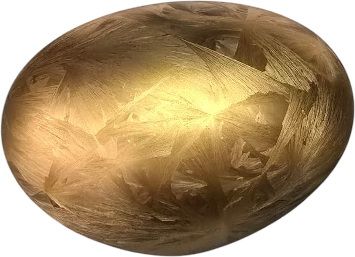 Mini Urn - Stone - Glas - Goud Frost - 250ml