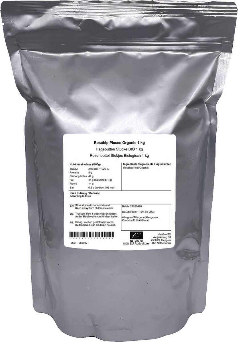 Rozenbottel Stukjes - 1 Kg - Holyflavours