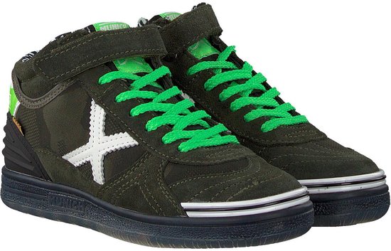 Munich Jongens Sneakers 1574050 - Groen - Maat 41 | bol.com
