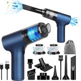 Bol.com 9000-Pa draadloze handstofzuiger met 30 minuten looptijd - USB-C snel opladen - 8 multifunctionele sproeiers - 2 filters... aanbieding