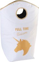 Wasmand – opbergmand - unicorn - wit