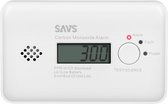 Bol.com SAVS C10 Koolmonoxidemelder - 10 jaar batterij - LCD display - 10 jaar Figaro® sensor - Voldoet aan Europese norm aanbieding