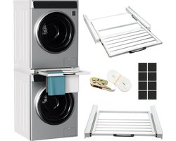 verbindingsframe Universeel stape voor wasmachine en wasdroger tussenframe wasmachine en droger