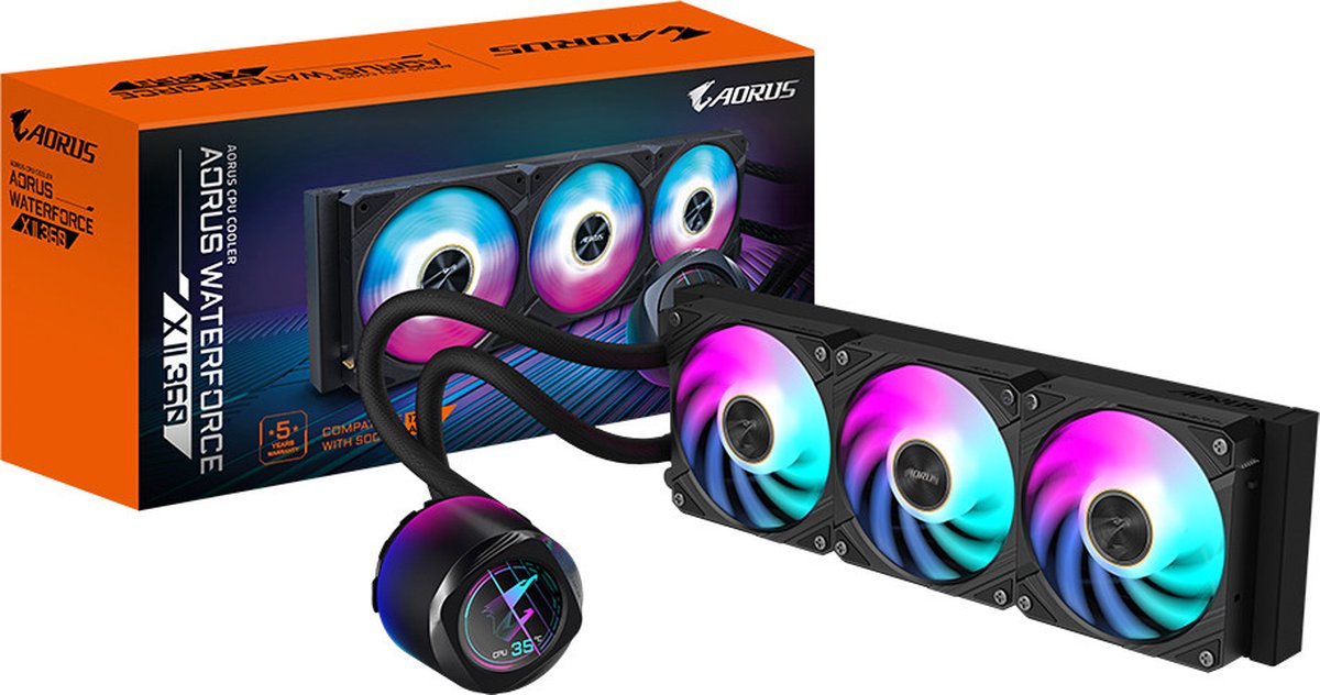 GIGABYTE AORUS WATERFORCE II 360 waterkoeling