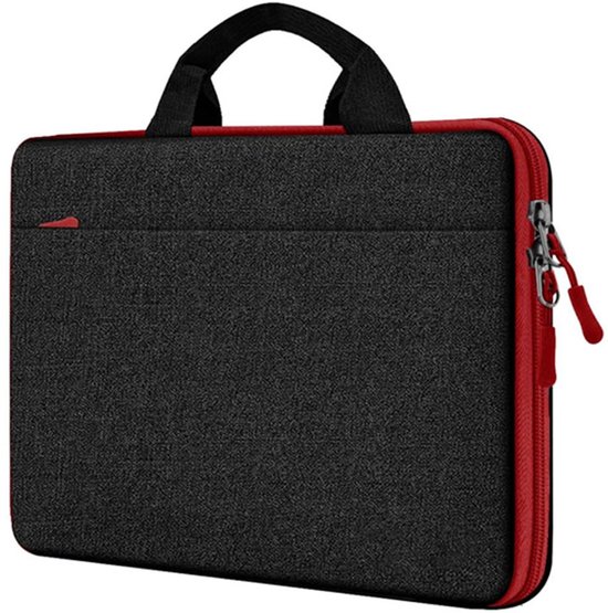MOSISO 360 Schützend Laptoptasche, 13,3 Zoll Vertikal Computer Tasche Kompatibel mit MacBook, HP, Dell, Lenovo, Asus Notebook mit Schultergurt & Erhöhte & Vertikal Fronttaschen, Grau