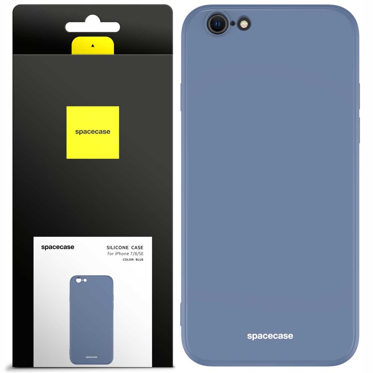Spacecase Siliconen Hoesje Voor Iphone 7 8 Se Blauw