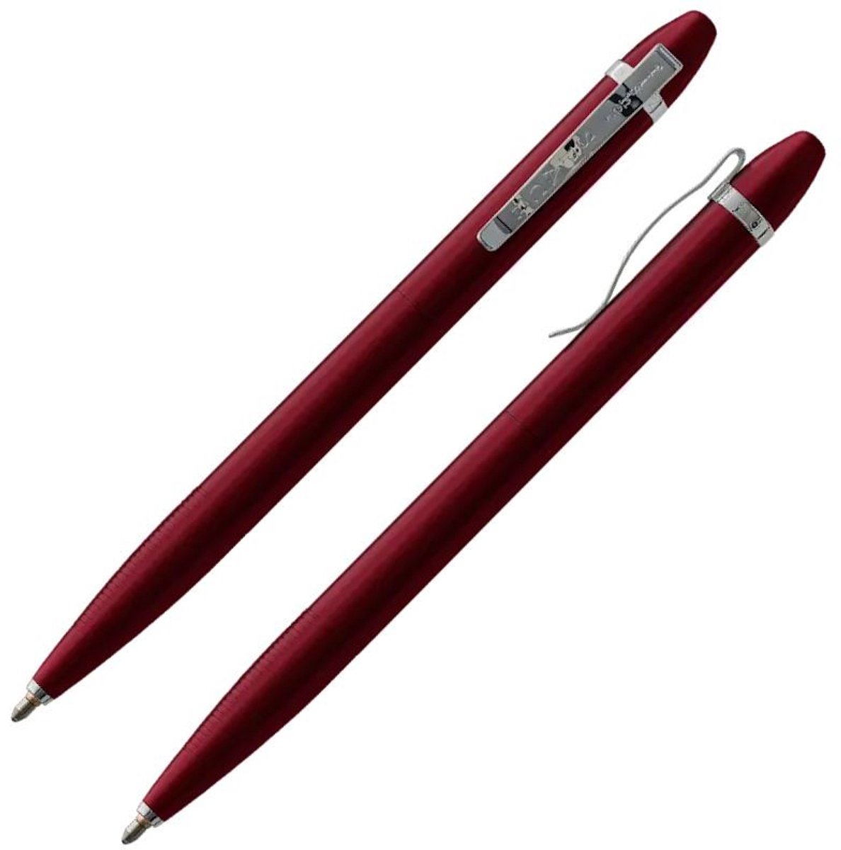 Vortex Space Pen, Rood Satijn met Chromen Clip (#VORTEX/RS)