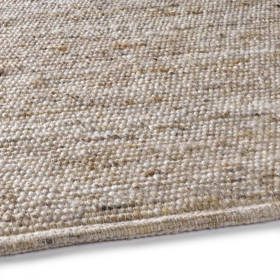Tapis en laine - Bokn beige 140x200 cm