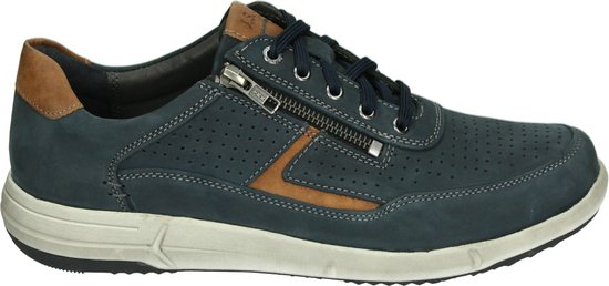 Josef Seibel ENRICO 32 - Baskets homme décontractées - Chaussures à lacets homme - Couleur : Blauw - Pointure : 45