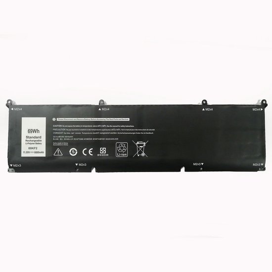 Notebook battery for Dell Alienware 15 R3 17 R4 11.4V 99Wh