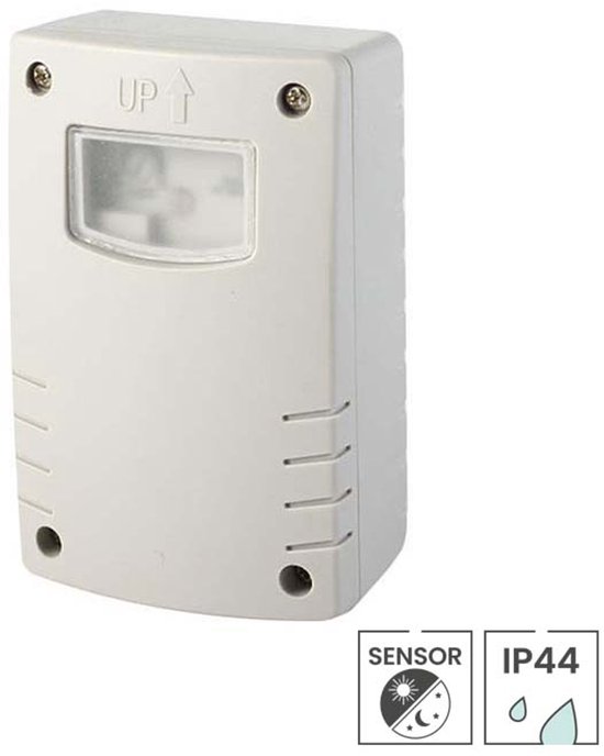 Daglichtsensor met timerfunctie voor buiten