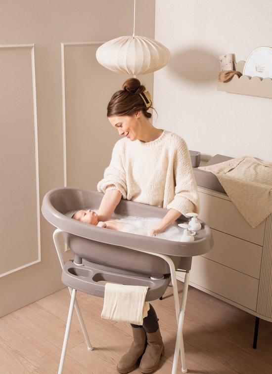 Support de bain Bébé-jou Click 103 cm Chalk craie