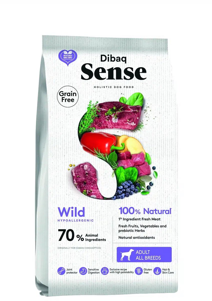 Dibaq Sense Dibaq Sense Grainfree - Adult - Wild 2kg