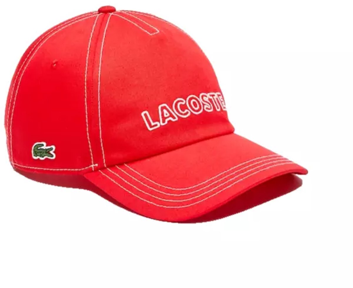 Lacoste cap - Big Letters - Red