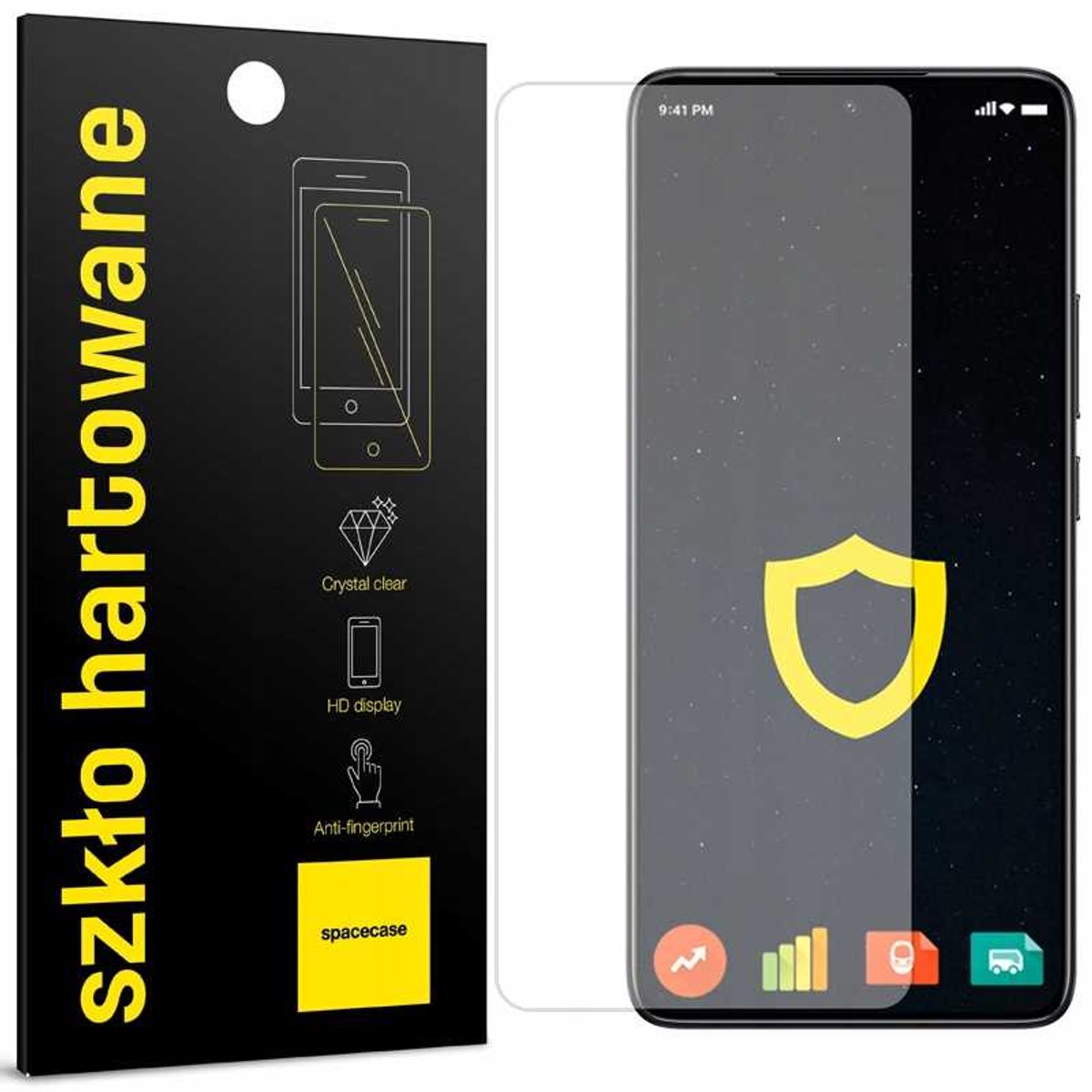 Spacecase Gehard Glas 2.5D Voor Xiaomi 14T 14T Pro 5G Schermbescherming