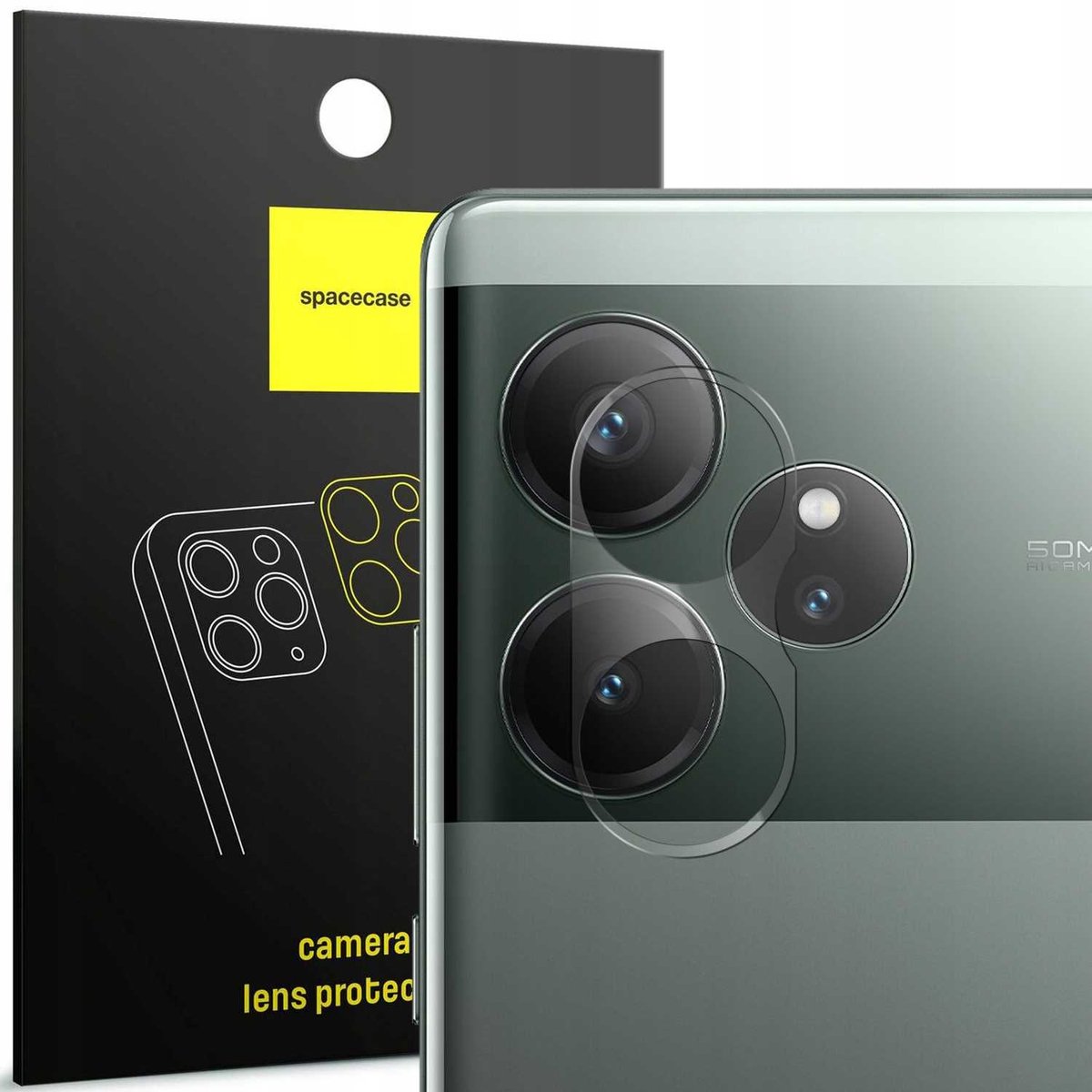 Spacecase Gehard Glas Voor Realme Gt6 Gt6T Camera Glazen Telefoon