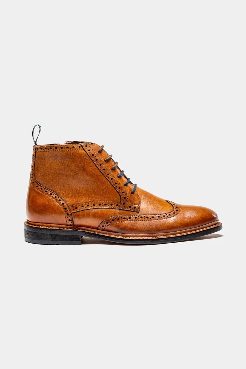 Cavani Lichtbruine heren boots Ashmoor Tan