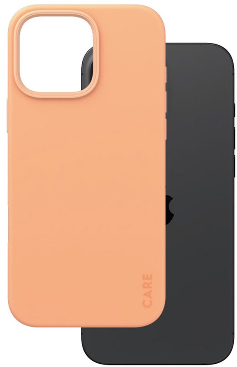 CARE by PanzerGlass Fashionable Case Peachy w. MagSafe iPhone 16 Pro Max