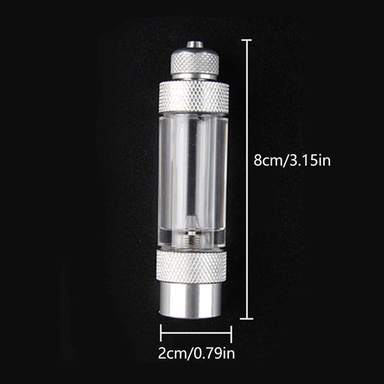 CO2-regelaar CO2 Klepdiffusoraquarium CO2 Drukregelaar Beklepklepmeter Vistank CO2 Klepaquarium DIY CO2 Generator System Kit Kegging-gereedschappen (Color : DX0189, Size : Medium