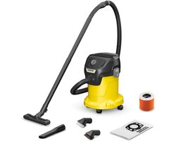 Kärcher KWD 3 V-17/4/20 Suction Brush Kit Nat- en Droogzuiger - 17 liter container - Incl. extra borstels - Vliesfilterzak - Compact