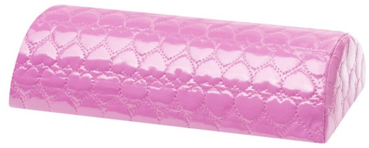Manicure Kussen - Armsteun Nagelstyliste Handkussen - Manicure Tafel Kussen - Hartjesmotief Roze