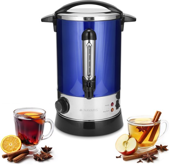 Arebos Catering Koker 6,8 L Roestvrij Staal Warmwaterdispenser 950W Heetwaterkoker Theekoker Met Traploze Temperatuurregelaar 30 110 C Thee Koffie Gluhwein Ketel Waterkoker Gluhweinfornuis 2706483399