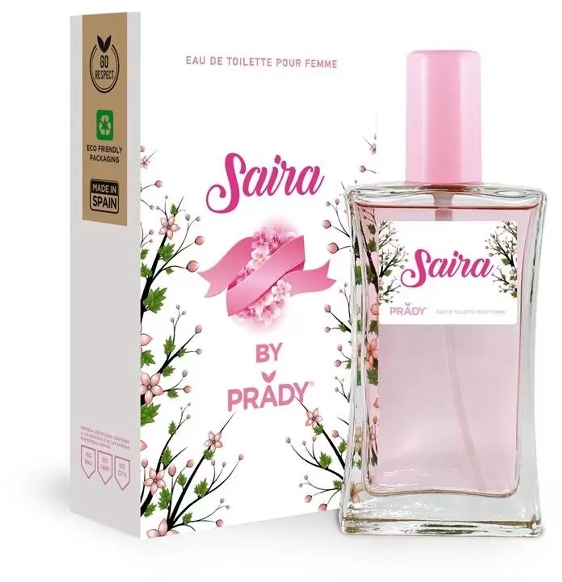 By Prady Saira Eau de Toilette Pour Femme 90ML