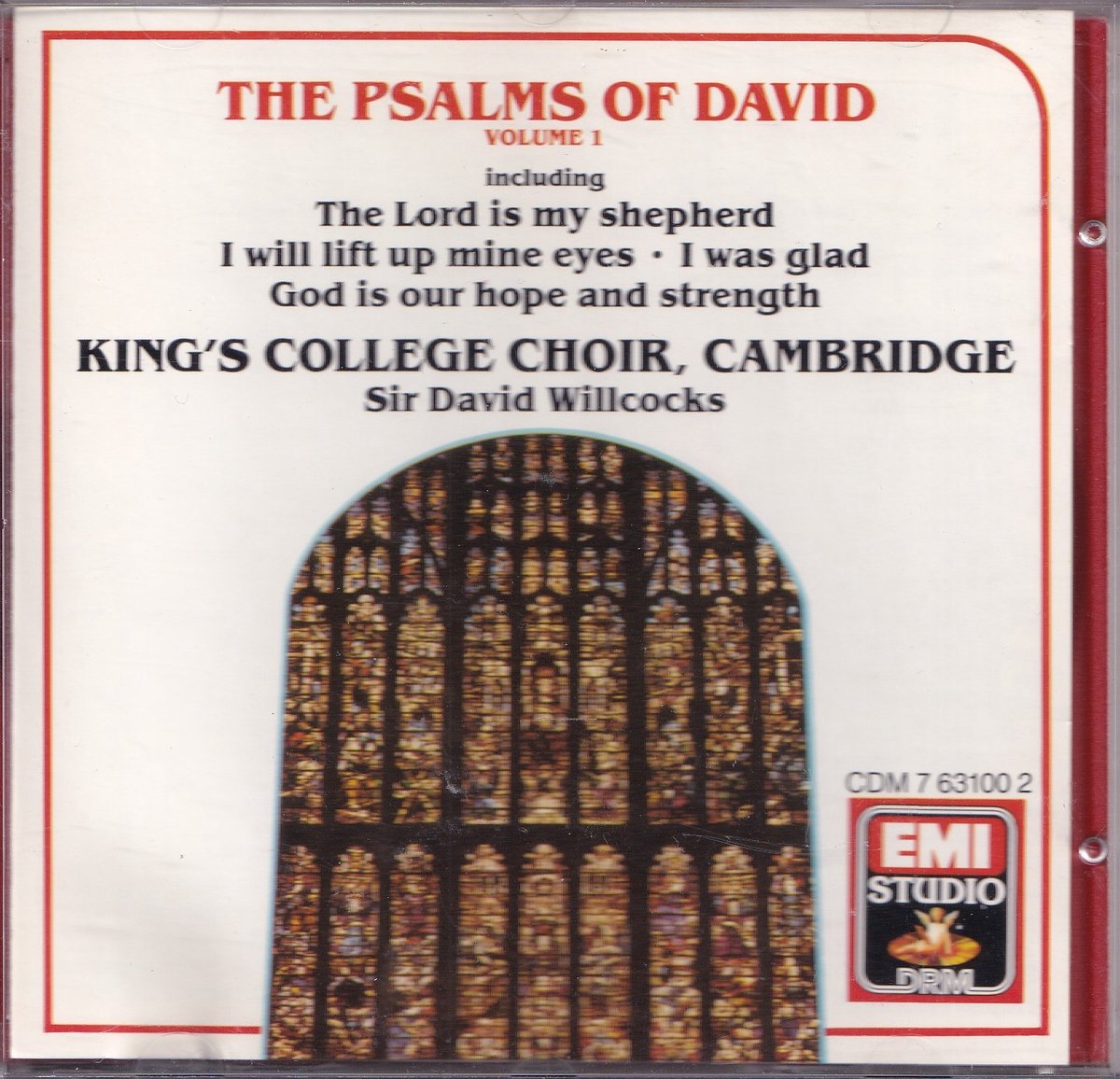 The Psalms of David, Vol. 1 - King's College Choir Cambridge o.l.v. Sir David Willcocks