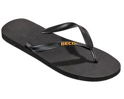 BECO heren teenslippers - zwart - maat 42-43