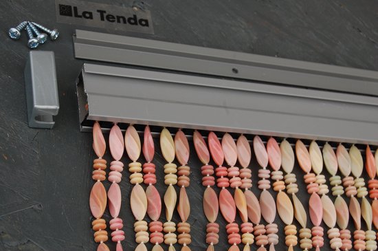 La Tenda Deurgordijn Kralengordijn Genoa 3 100x230cm van La Tenda — afbeelding 3