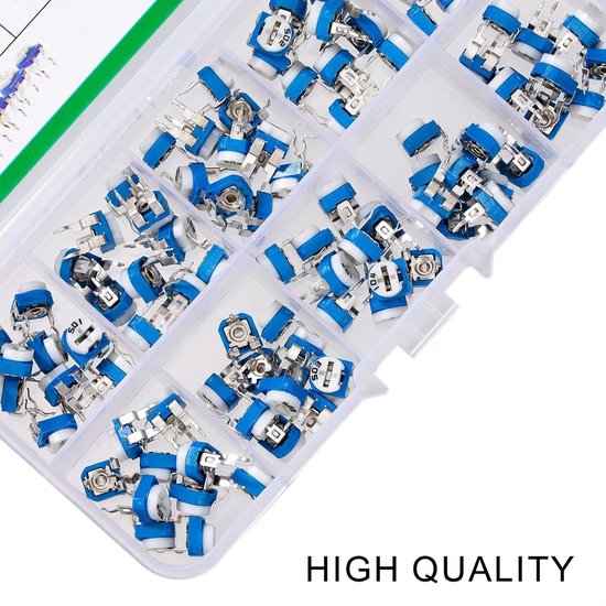 100 stuks rm065 10k ohm trimpot trimmer potentiometer variabele