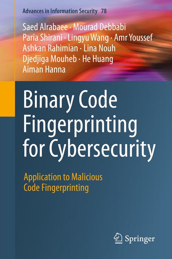 Binary Code Fingerprinting for Cybersecurity - cover