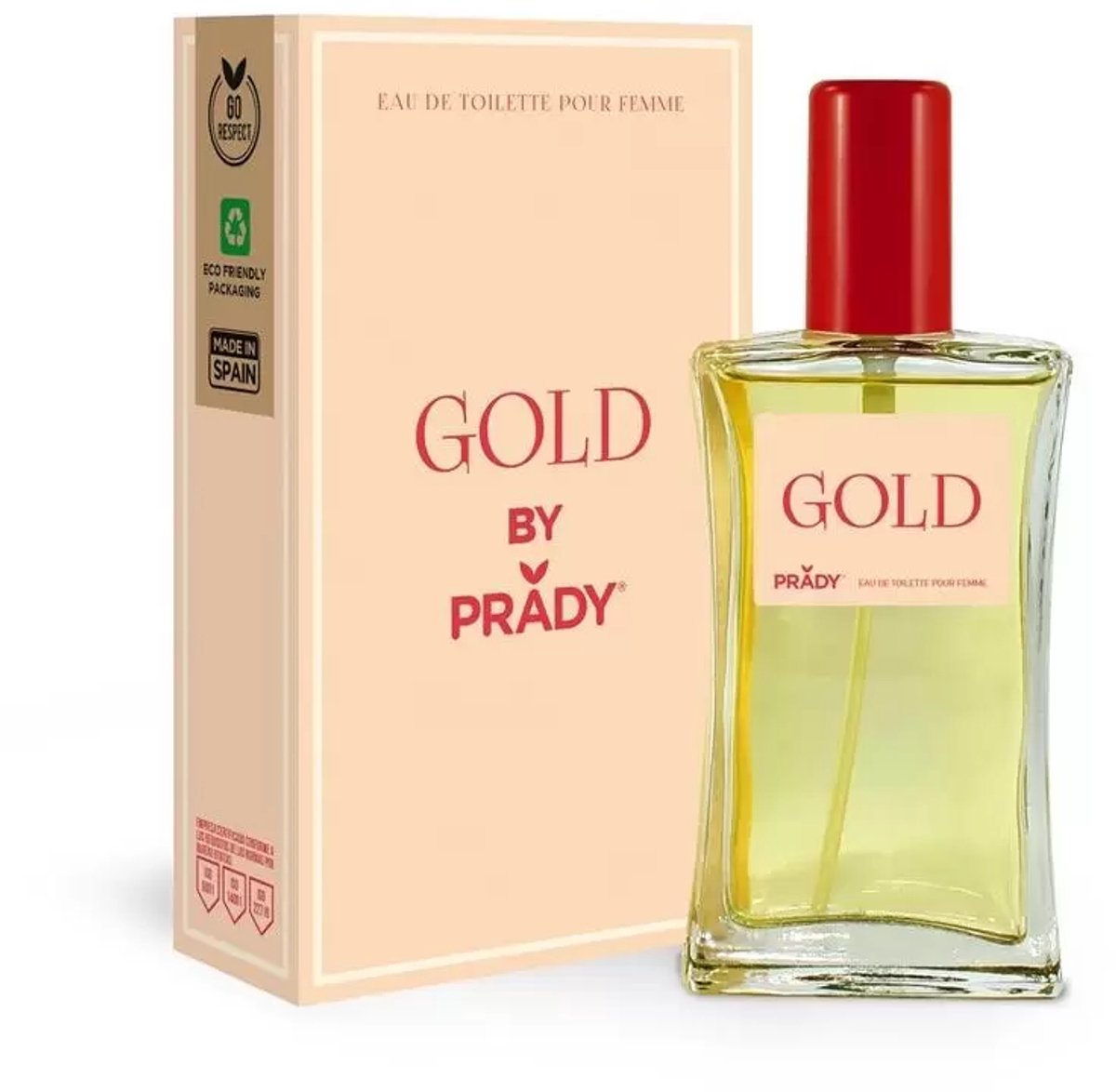 By Prady Gold Eau de Toilette Pour Femme 90ML
