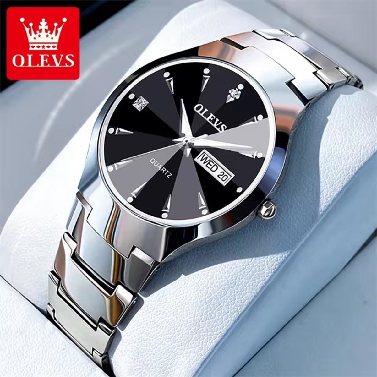 HO-8697.z-zw : OLEVS modieuse Heren Lover