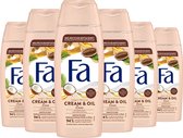 Mousse de Mousse de douche Fa Cream & Oil Cacoa - 6x200ml