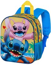 Karactermania - Disney - Lilo et Stitch Ocean - 3D Elite - Petit sac à dos pour tout-petit - Sac à dos préscolaire - Sac à dos - Blauw
