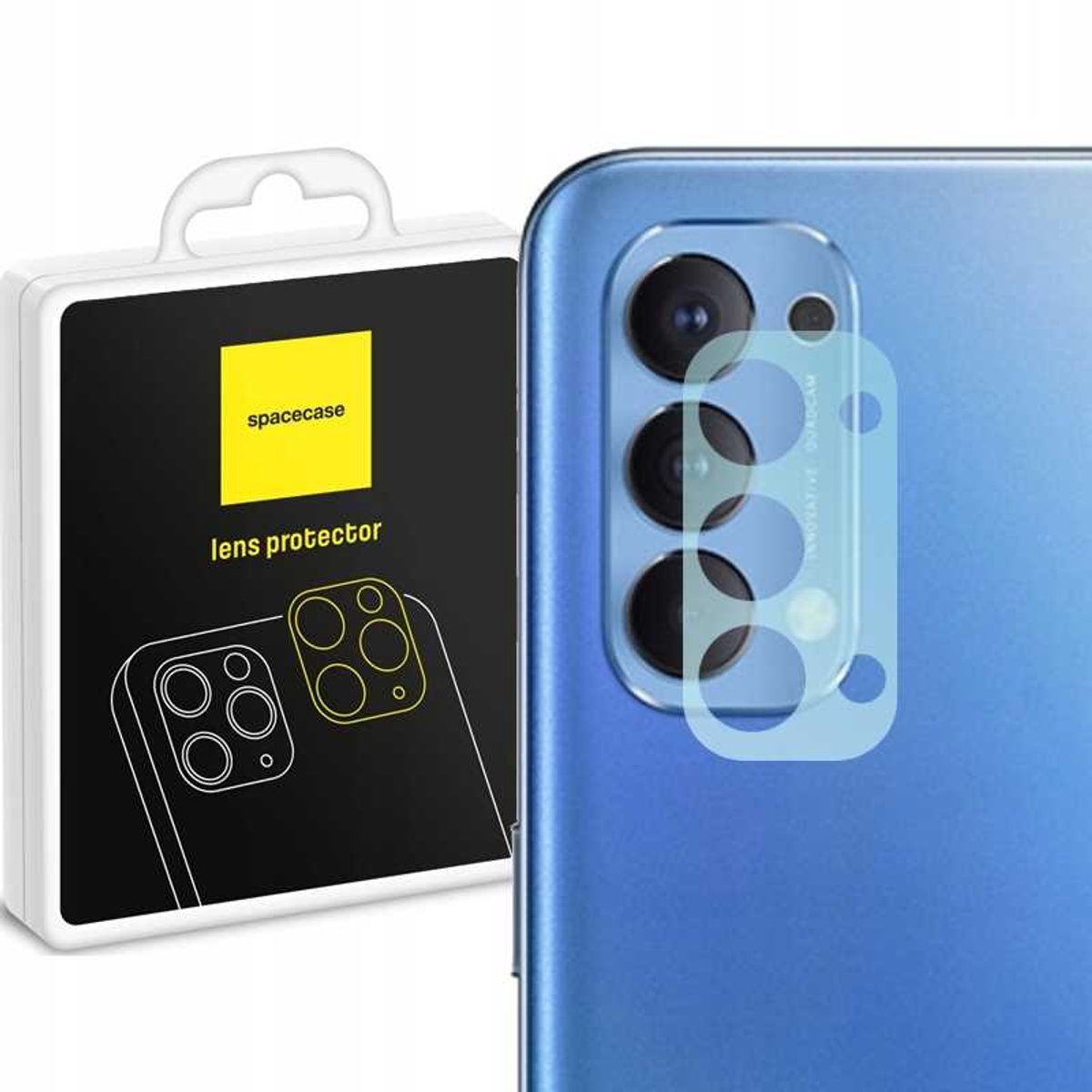 Spacecase Cameraglas Van Gehard Glas Voor Oppo Reno 4 Pro 5G Bescherming