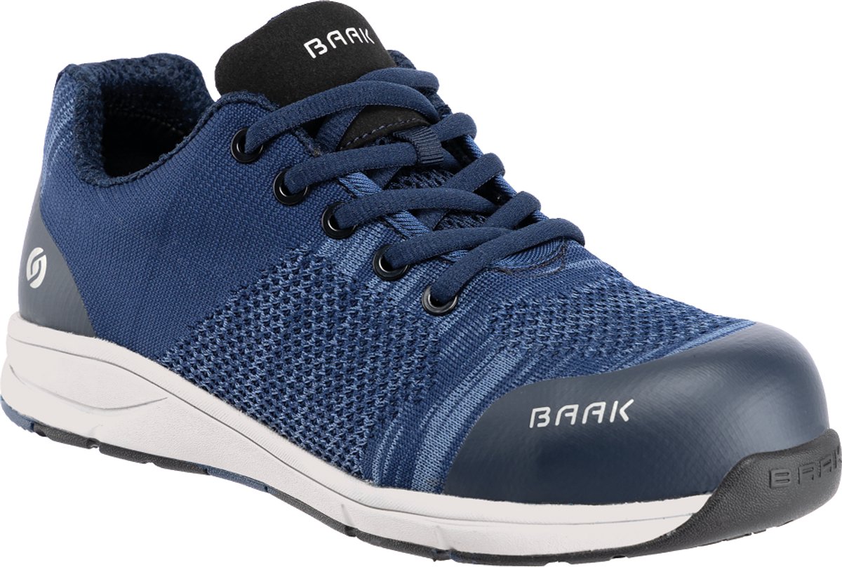 Baak Sky Werkschoen laag S1P-Hallux - ESD - lichtgewicht - vegan - blauw - veiligheidsschoen - werkschoenen - maat 40