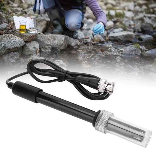 Eujgoov PH Module Probe Detection and Acquisition Monitoring Control PH Value Detection Sensor Module Industrial Inspection Tool (0-14PH