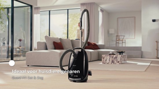 Miele Guard M1 Cat & Dog - Obsidiaanzwart - Stofzuiger met zak - 890W