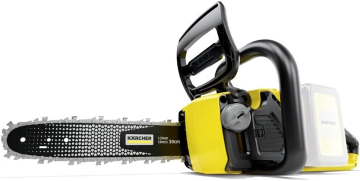 Motorzaag 30 cm met batterij - ideaal voor hoge takken - 10 m/s