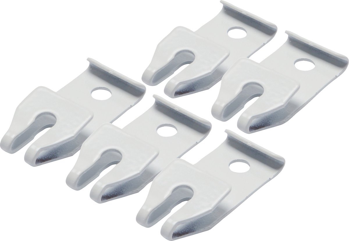 Plafondsteun - U rail - gordijnrail Plus 5 stuks